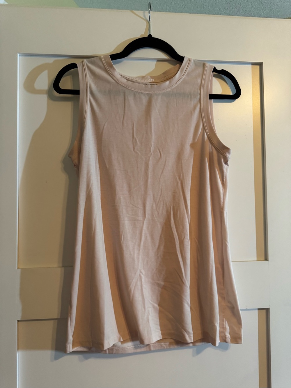 Athleta Women's Sleeveless Crewneck Tank - Pale Pink